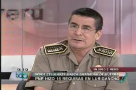 Director del penal de Lurigancho detalla acciones de lucha contra mafias