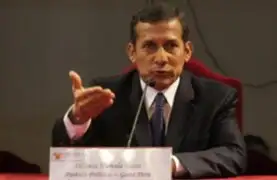 Presidente Humala: Protesta en  Cajamarca tiene intereses políticos