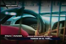 Terror al volante: asaltos en taxis limeños