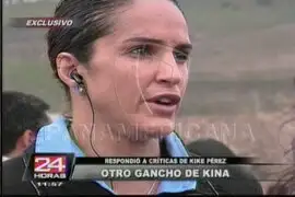 VIDEO: Kina Malpartida responde a críticas de Kike Pérez