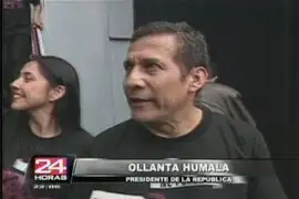 Presidente Humala señala que el Estado tendrá presencia en el VRAE