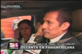 Presidente Ollanta Humala: “vuelve a desligarse políticamente de su padre”