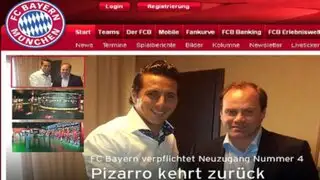 VIDEO: Bayern Munich confirma fichaje de Claudio Pizarro