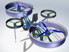 Presentan prototipo de bicicleta voladora en República Checa