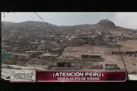 Atención Perú: Simulacro de sismo