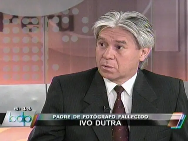 Padre de Ivo Dutra pedirá cancelar licencias de circulación a empresa Orión