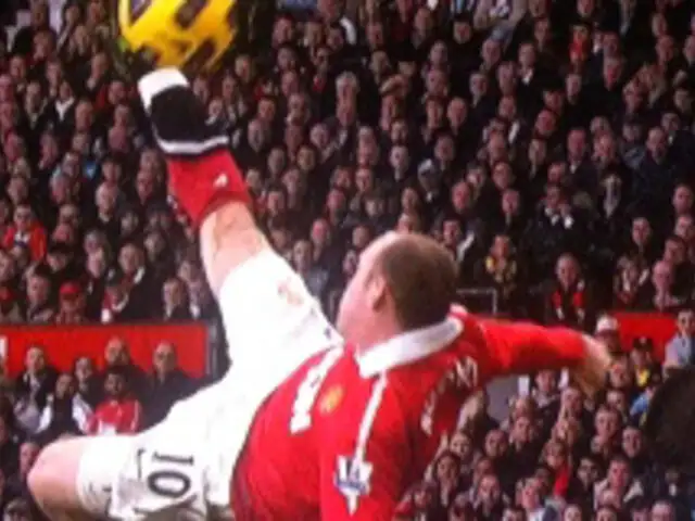 Wayne Rooney anotó el mejor gol de las últimas 20 temporadas de la Premier League