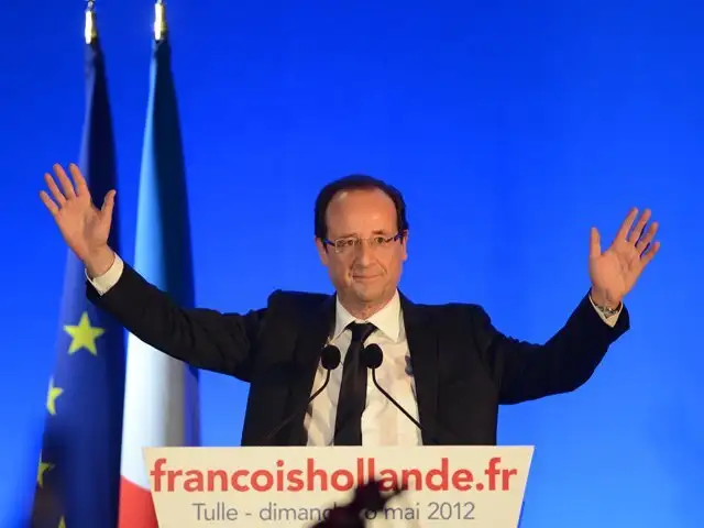 Socialista François Hollande: franceses han elegido el cambio