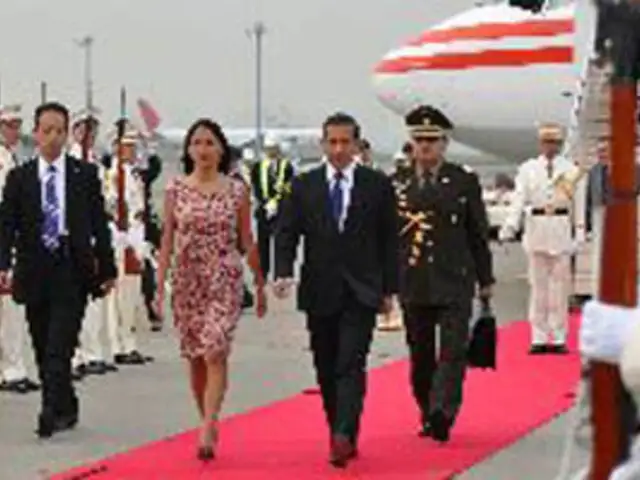 Presidente Ollanta Humala llegó a Japón en visita oficial