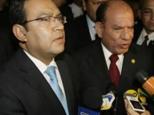 Ministros Lozada y Otárola presentaron sus renuncias