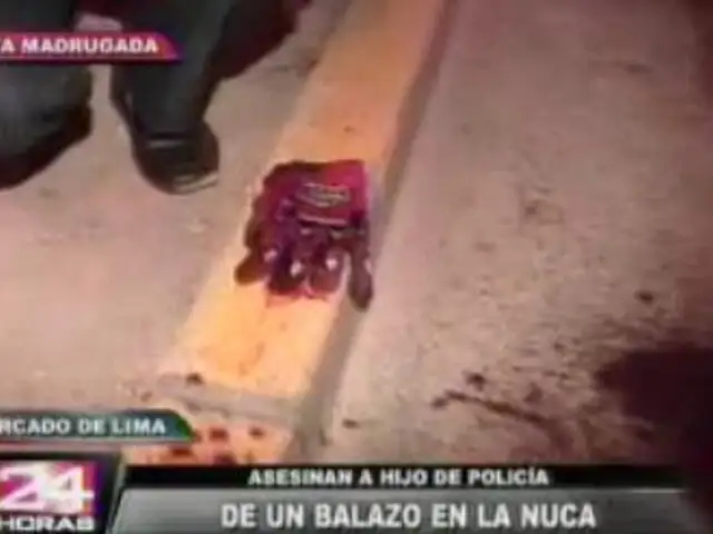 Asesinan de un balazo en la nuca a hijo de policía en extrañas circunstancias