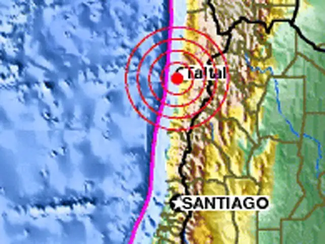 Temblor de 6,1 grados remece tres regiones del norte de Chile