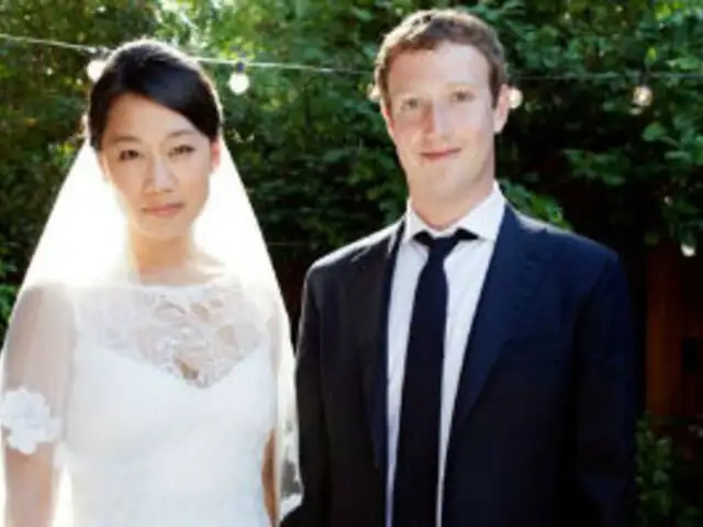 Mark Zuckerberg se casó y comparte imágenes de su boda en Facebook
