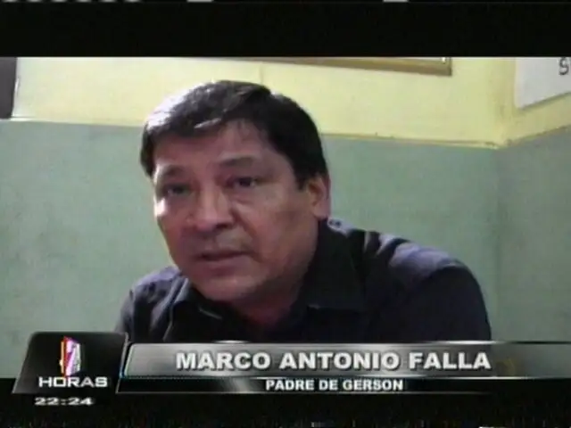 Padre de Gerson Falla denuncia amenazas contra su vida