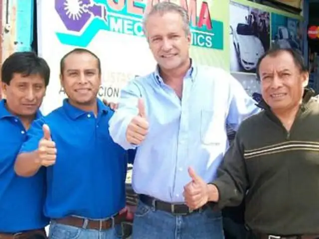 El encuentro entre Guido Pennano y Enrique ‘Motorcito Guzmán’