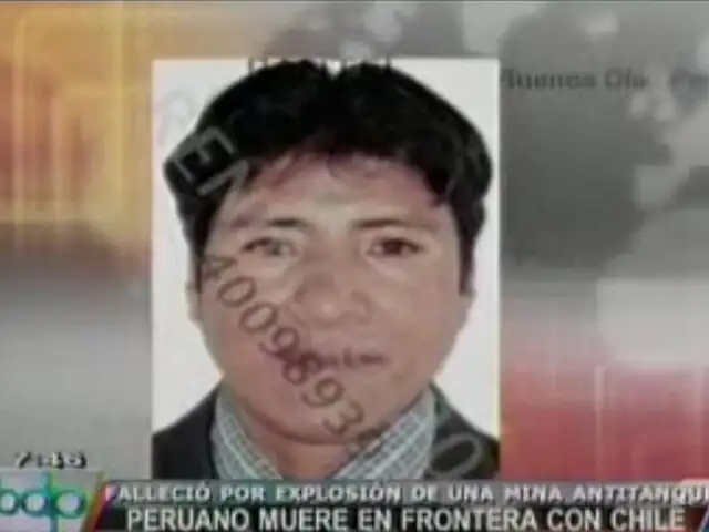 Cuerpo de peruano muerto en la frontera con Chile llegó a Tacna