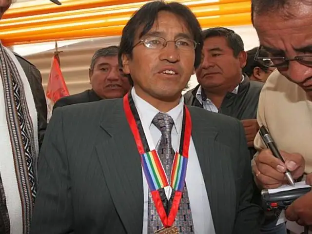 Alcalde Mollohuanca salió de penal y pide que su caso sea visto en Cusco