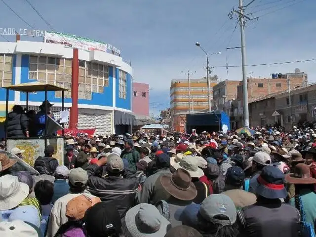 Denuncian presencia chavistas en conflicto de Espinar y Cajamarca