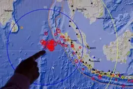 Sismo de 5.8 grados en la escala de Richter sacude Indonesia