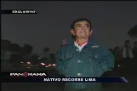 Un pequeño gran hombre recorre Lima: Nativo