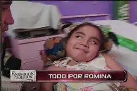 Romina Cornejo se alista para someterse a la terapia electromedular