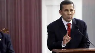 Presidente Humala: Primero es el agua, el tema social y la generación de confianza