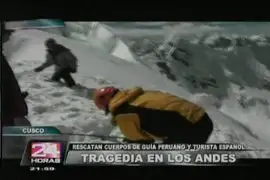“Tragedia en los andes”: rescatistas ubicaron cuerpos de turista español y su guía
