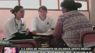 EEUU llevó ayuda a pobladores de Pisco afectados por terremoto de 2007