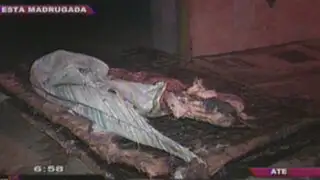 Asaltantes queman vivo a dueño de un hostal en Ate