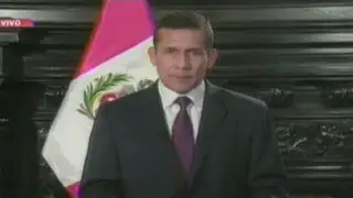 Presidente Humala promete combatir la delincuencia en Trujillo
