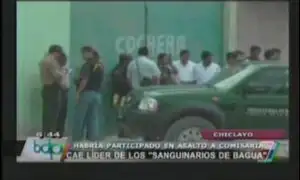 Capturan a cabecilla de los “Sanguinarios de Bagua” en Chiclayo