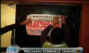 Municipalidad del Callao clausuró prostíbulo “El Trocadero”