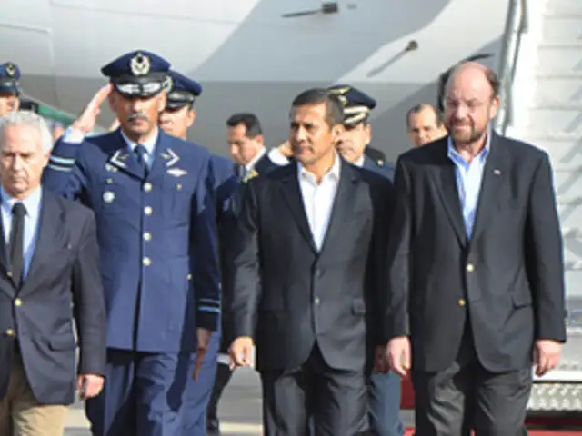 Presidente Humala en Chile: "Los problemas del Perú, los tratamos en el Perú"