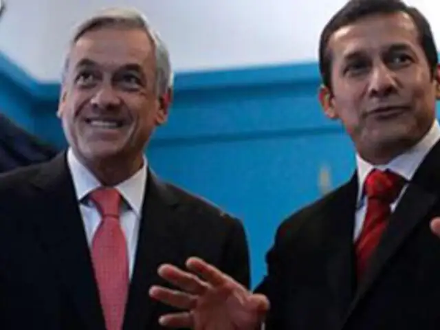 Perú mantiene firmeza en diferendo marítimo con Chile, asegura mandatario Ollanta Humala