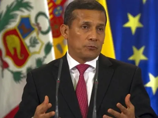 Presidente Humala: Periplo por Europa tienen un balance muy positivo