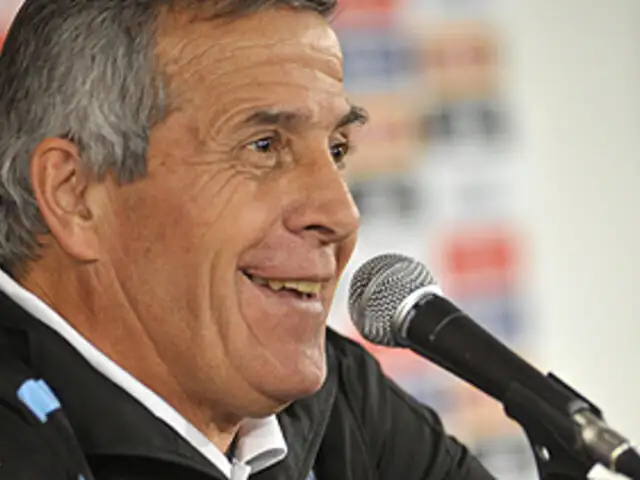 Óscar Tabarez: Perú vs Uruguay fue un canto al fútbol