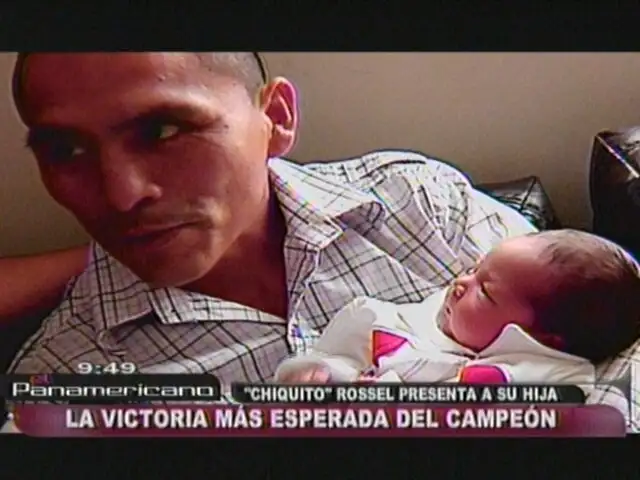 ‘Chiquito’ Rossel presenta en sociedad a su hija Mía Victoria