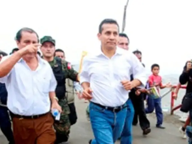 “Desde las alturas” presidente Humala saludó a minera Newmont