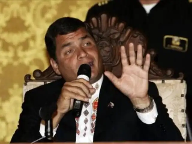 Presidente Correa: Ecuador no perjudicó posición chilena en La Haya