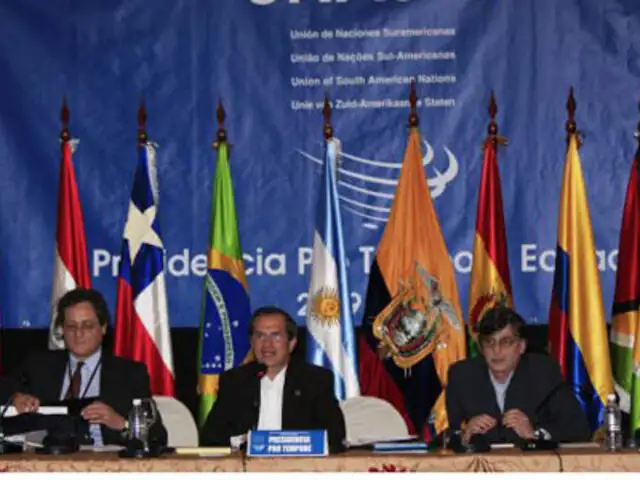 Presidentes de Unasur se reúnen para evaluar situación política en Paraguay
