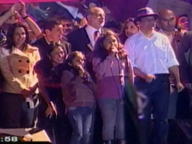 Ollanta Humala celebró cumpleaños número 50 con salsa, rock y huayno