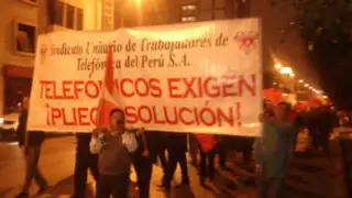 Trabajadores de Telefónica anuncian huelga nacional