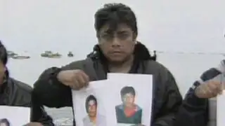 Familiares de pescadores desaparecidos en Ica claman ayuda