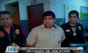 VIDEO: detienen a padre violador en San Juan de Lurigancho