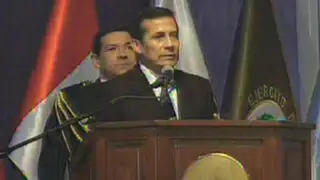 Presidente Humala pide a empresariado trabajar en la industrialización del país