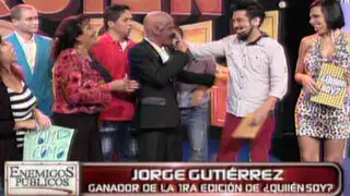 'Coco' Gutiérrez es el campeón de la gran final de '¿Quién Soy?'