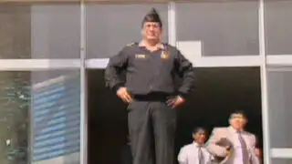 Coronel Tomás Garay prepara a reos de Lurigancho para  desfile patrio