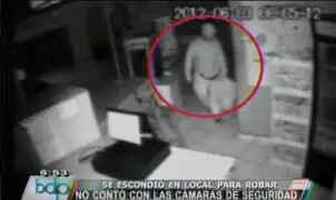Cámaras registran robo en un centro comercial en Cercado de Lima
