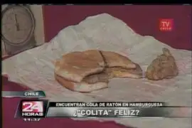 Chile: encuentran cola de ratón en hamburguesa de McDonald's