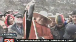 Cajamarca: comisión Garatea inspeccionó lagunas de Celendín
